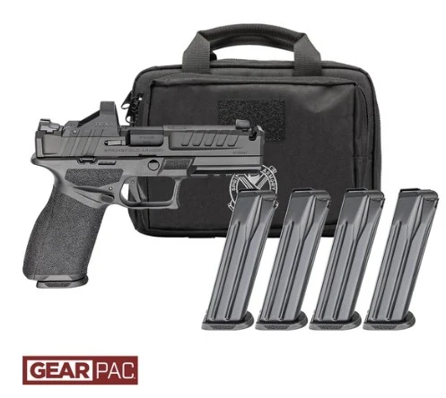 Echelon 4.5F Comp GP 9mm 4.5" RFX11 Blk 4 10rd CA