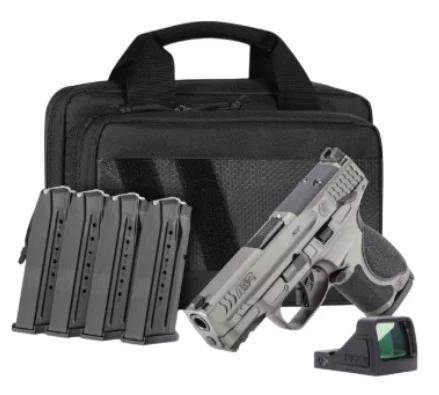 M&P9 2.0 Metal Bndl 9mm 3.6" TS RFX11 Gry 5/15rd