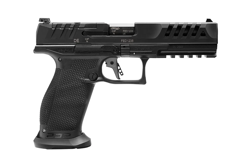 PDP 9mm 5"Mat PF 3-10rd Perf Trig,ST Slide Serr