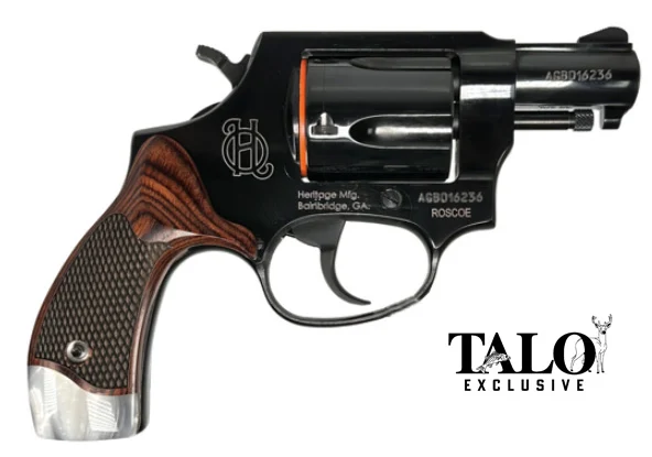 Roscoe .38SPL 2" Blk/Wd&Prl 5-Rd TALO