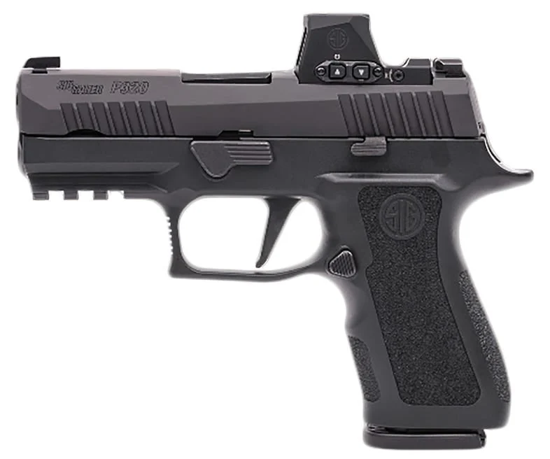 P320 X-Compact 9mm 3.6" Black (2) 15-rd