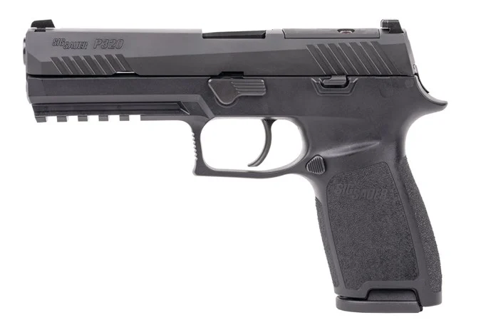 P320 Full Size 9mm 4.7" Black (2) 10-rd