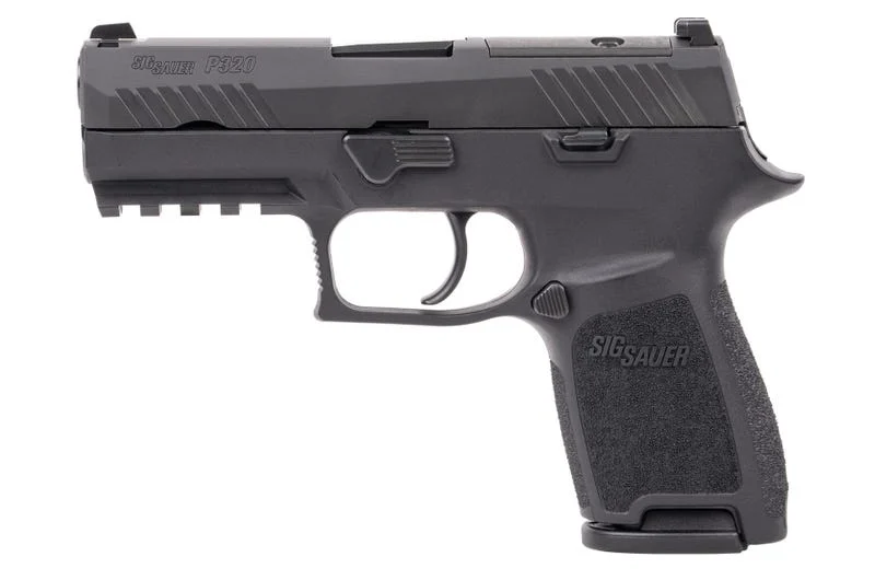 P320 Compact 9mm 3.9" Black (2) 10-rd