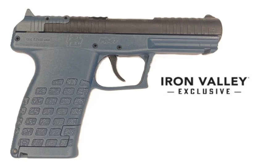 PR57 5.7x28mm 4.64" OR Blu Titanium 20rd IVS