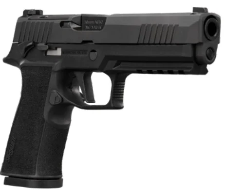 P320 XTEN 10mm 5" OR MS Blk 2/15-rd