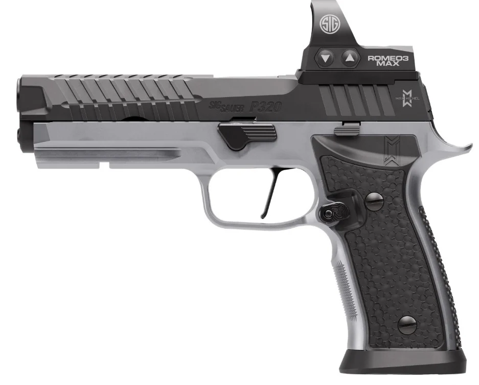 P320 SXG 9mm 5" Romeo3 Black(4)21-rd