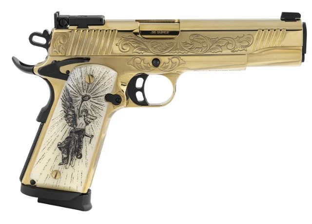 MC1911 Match LUX 38Sup 5" ENG/Gld 9rd