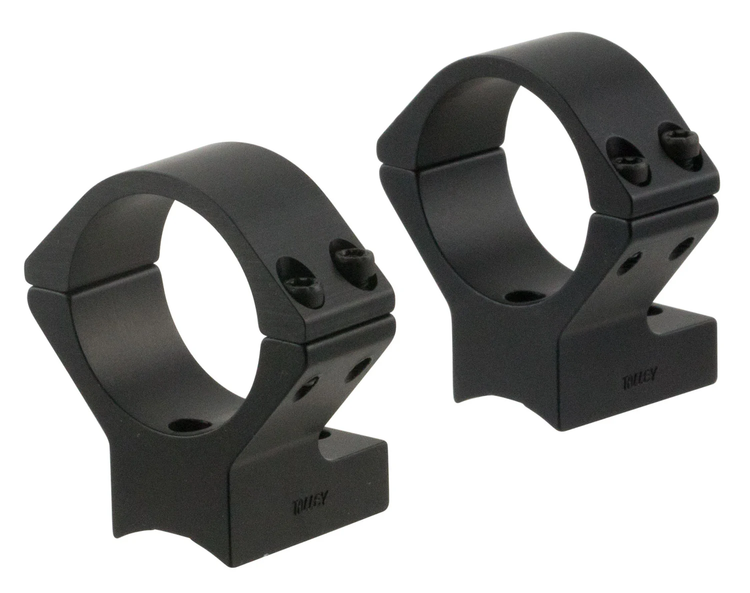 Talley 930336 Scope Mount/Ring Combo Black Anodized 1" Tube Marlin Lever Action 1895/336/1894 Low Rings