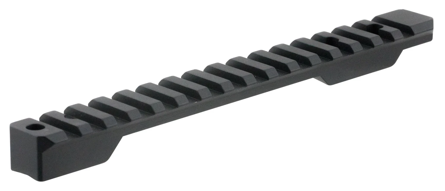 Talley POO252705 Picatinny Rail Black Anodized Aluminum Weatherby Mark V Magnum Action 0 MOA