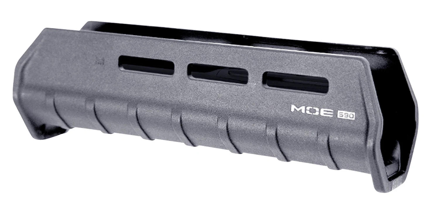 Magpul MAG494-GRY MOE M-LOK Handguard made of Polymer with Stealth Gray Finish for Mossberg 590, 590A1