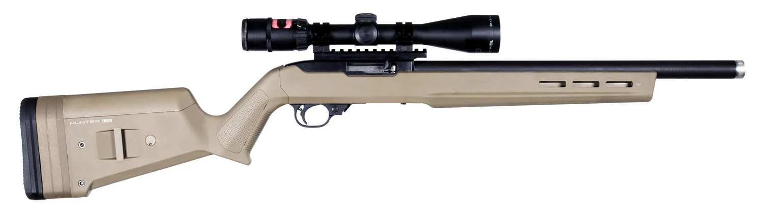 Magpul MAG548-FDE Hunter X-22 Stock Fixed Adjustable Comb Flat