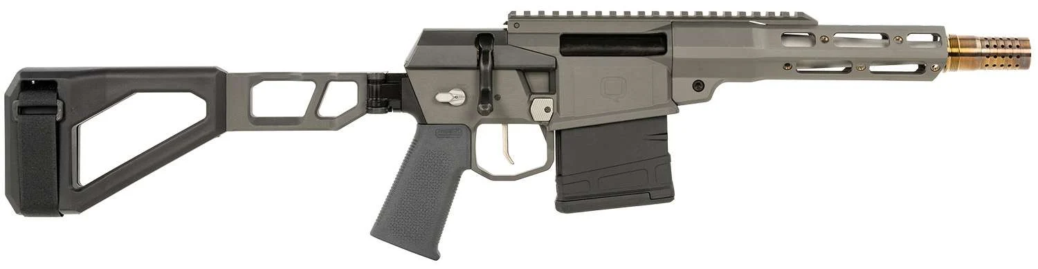 Q THE FIX 8.6BLK 8" PISTOL, BLACK, WITH BRACE 1-10RD MAG