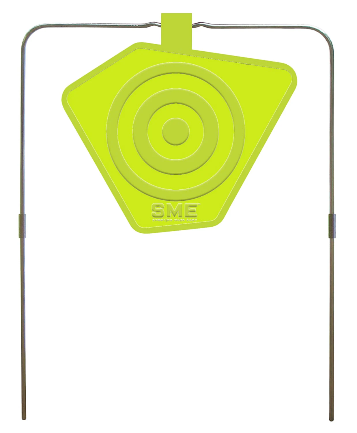 SME 80SHGNG Self-Healing Gong Pistol/Rifle Polymer Green Gong Illustration