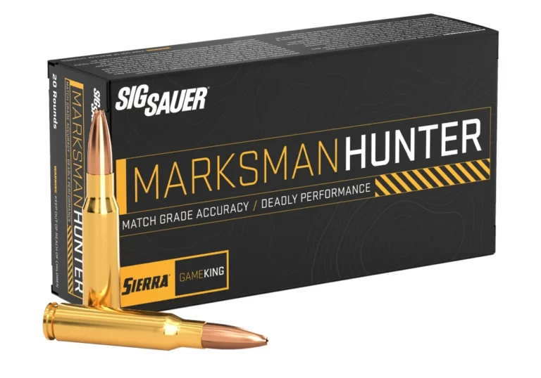 SIG SAUER MARKSMAN HUNTER GAMEKING 308WIN 165G 20RD BX 200RD CASE