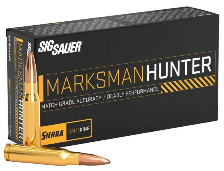 SIG SAUER MARKSMAN HUNTER GAMEKING 7MM RM 160G 20RD BX 200RD CASE
