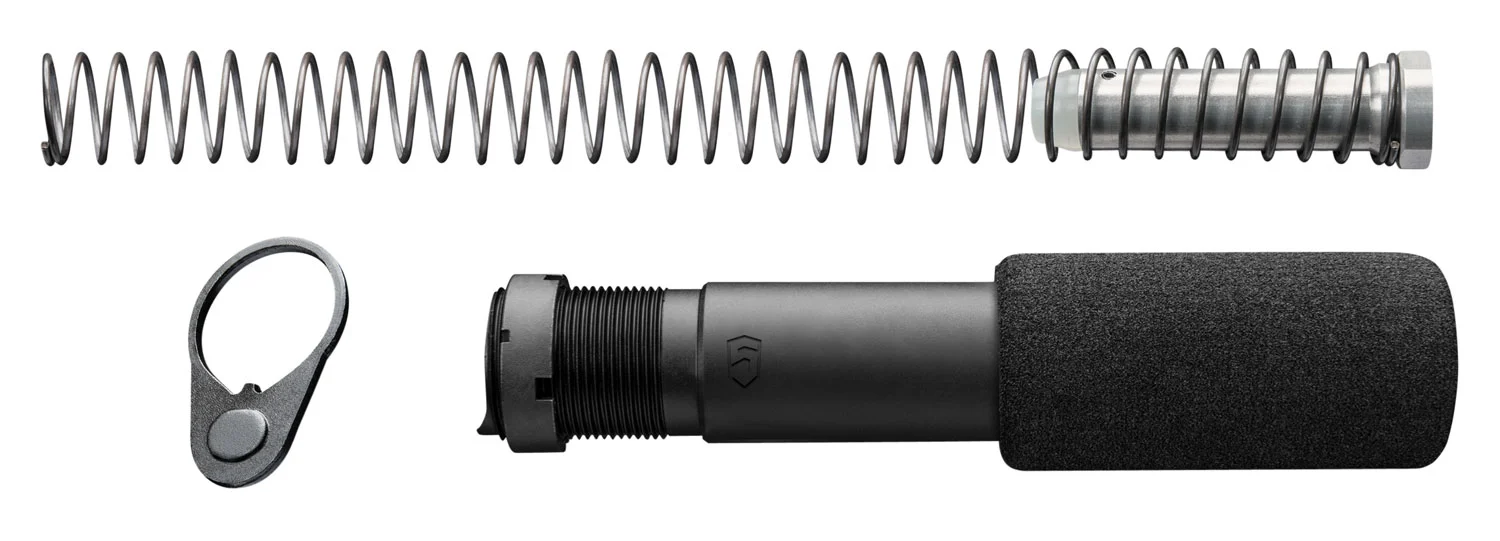 Phase 5 Weapon Systems PBTCA Buffer Tube Assembly AR Pistol Platform Black Aluminum