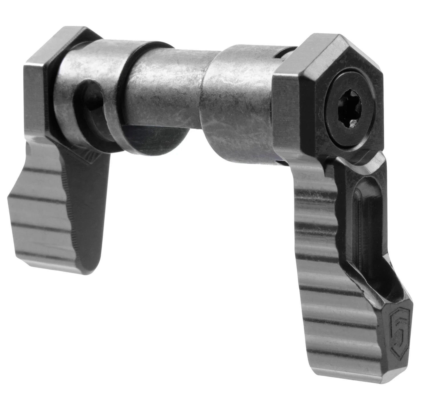 Phase 5 Weapon Systems SAFE90BLK Safety Selector 90 Degree AR-Platform Black Anodized Aluminum Ambidextrous