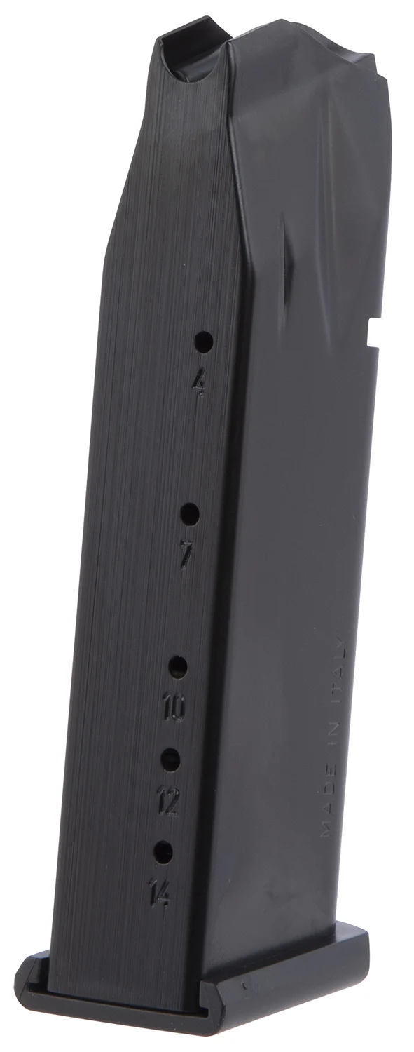 Mec-Gar MGP144514AFC Para Ordnance 14rd 45 ACP Fits Para Ordnance P-14, Blued w/Anti-Friction Coating Carbon Steel
