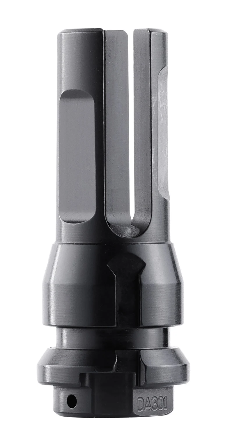 Dead Air DA301 Flash Hider Black with 1/2