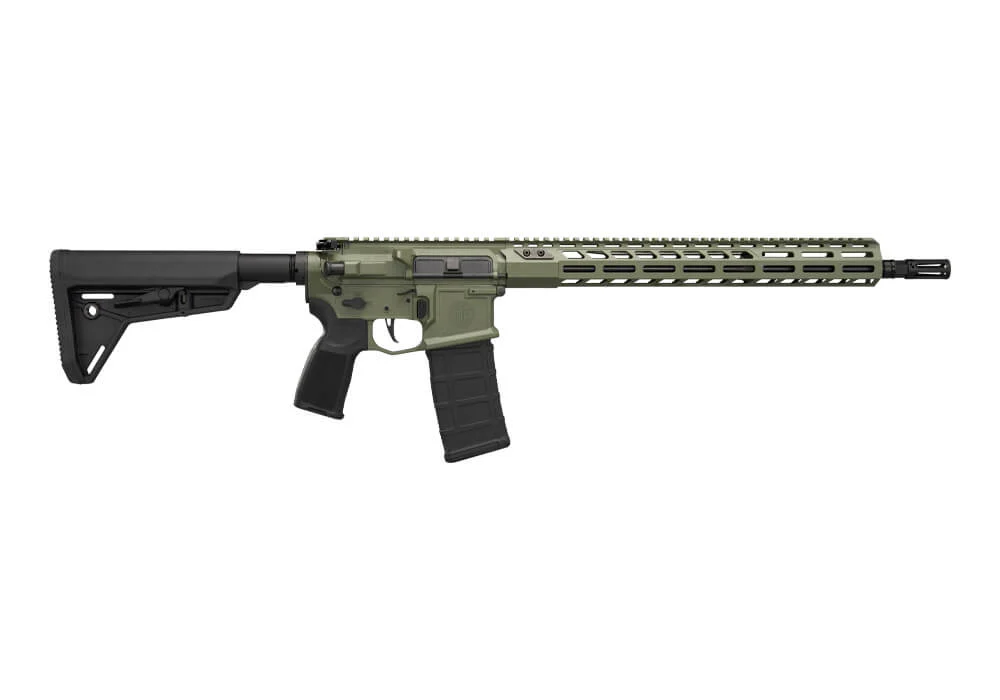 SIG SAUER M400 SDI MOSS GREEN 5.56 RIFLE, 16" W/ RAIL, MAGPL STOCK, FLATBLDE TRIGGER - Image 3