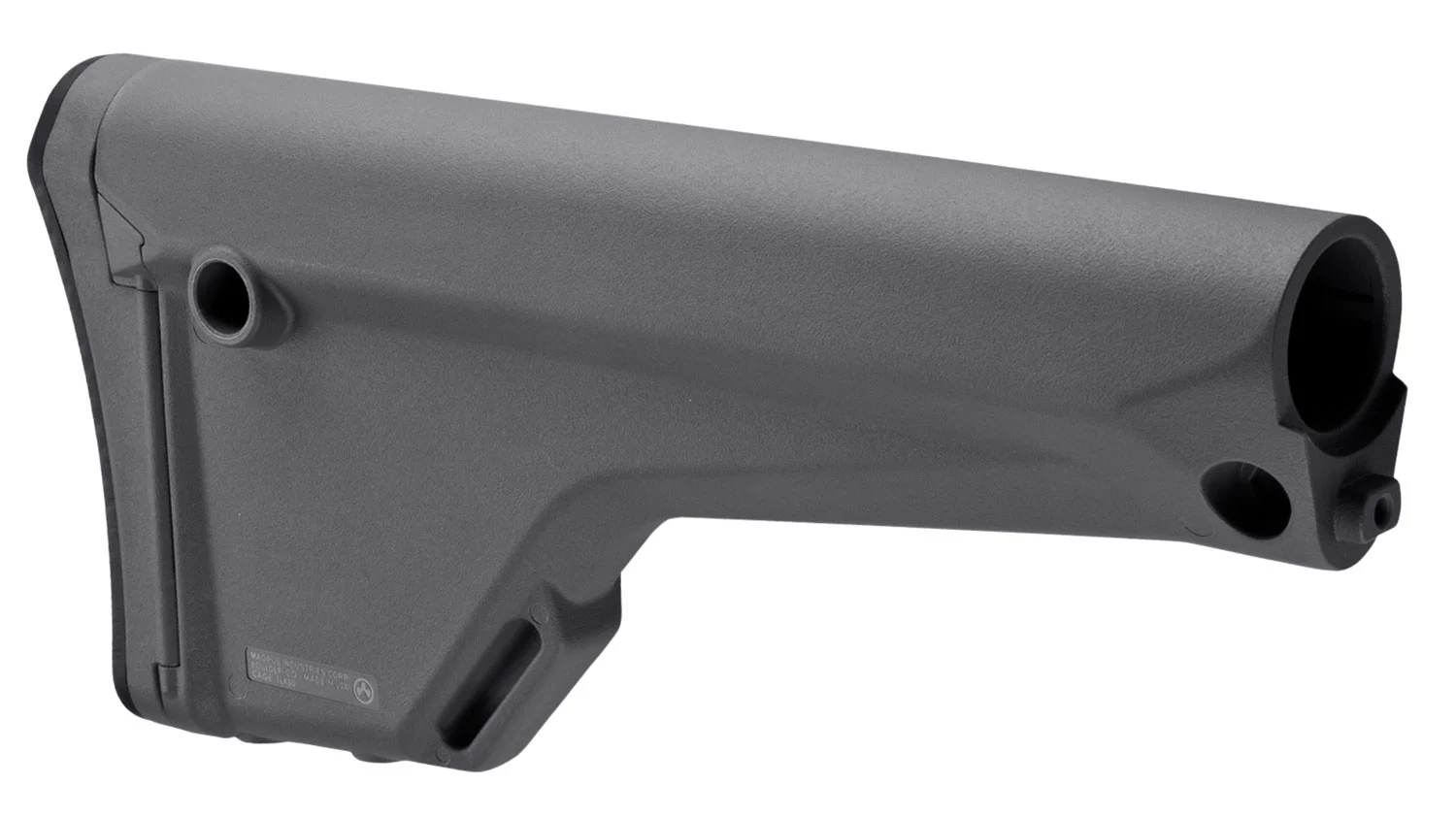 Magpul MAG404-GRY MOE Rifle Stock Fixed Black Synthetic for AR-15, M16, M4