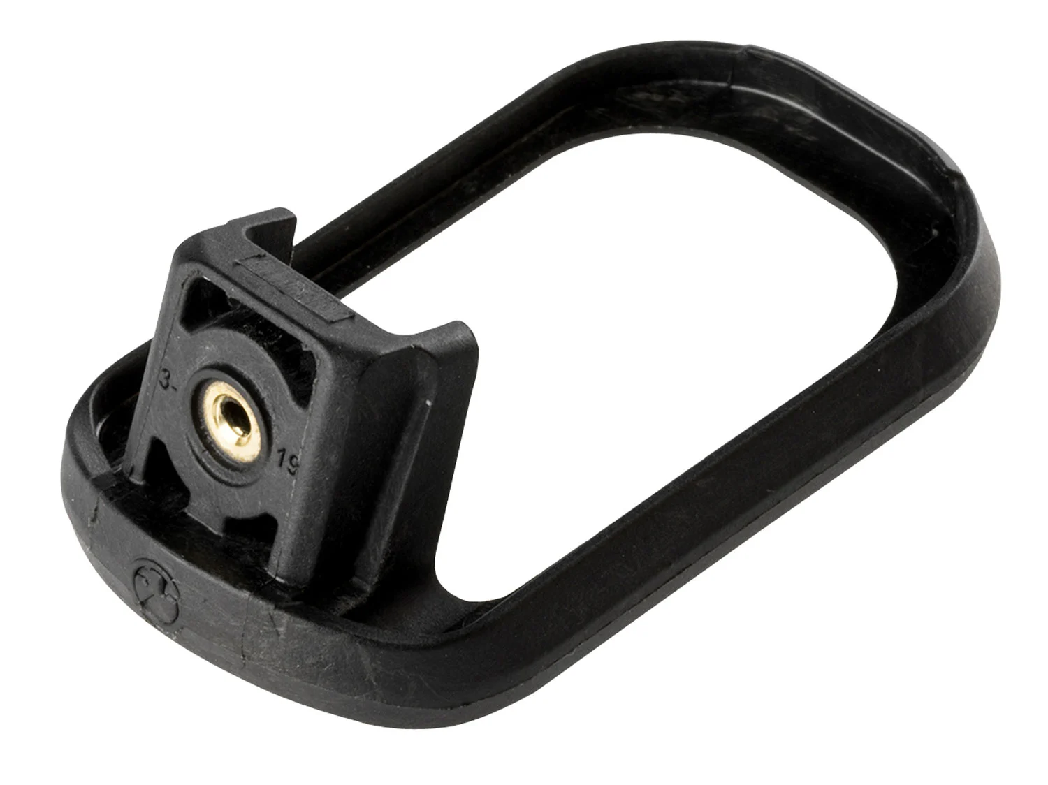 Magpul MAG940-BLK GL Enhanced Mag Well Compatible w/Gen3 Glock 19/23/32/35/38 Black Polymer