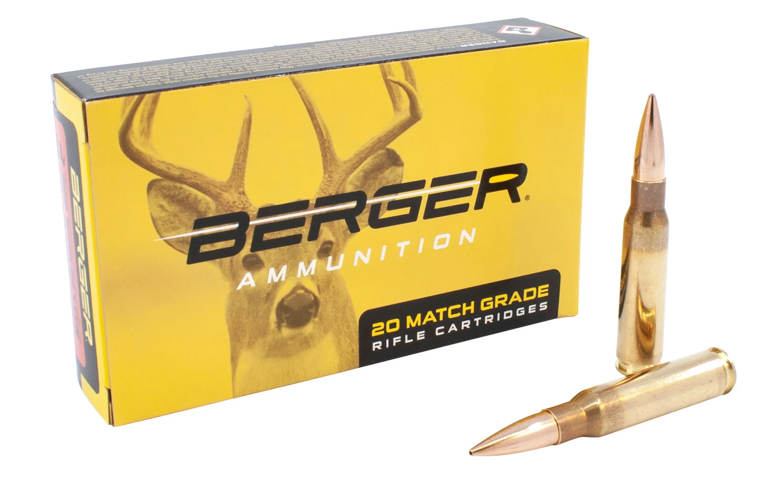 Berger Bullets 60040 Classic Hunter 308Win 168gr Hybrid Boat Tail 20 Per Box/10 Case