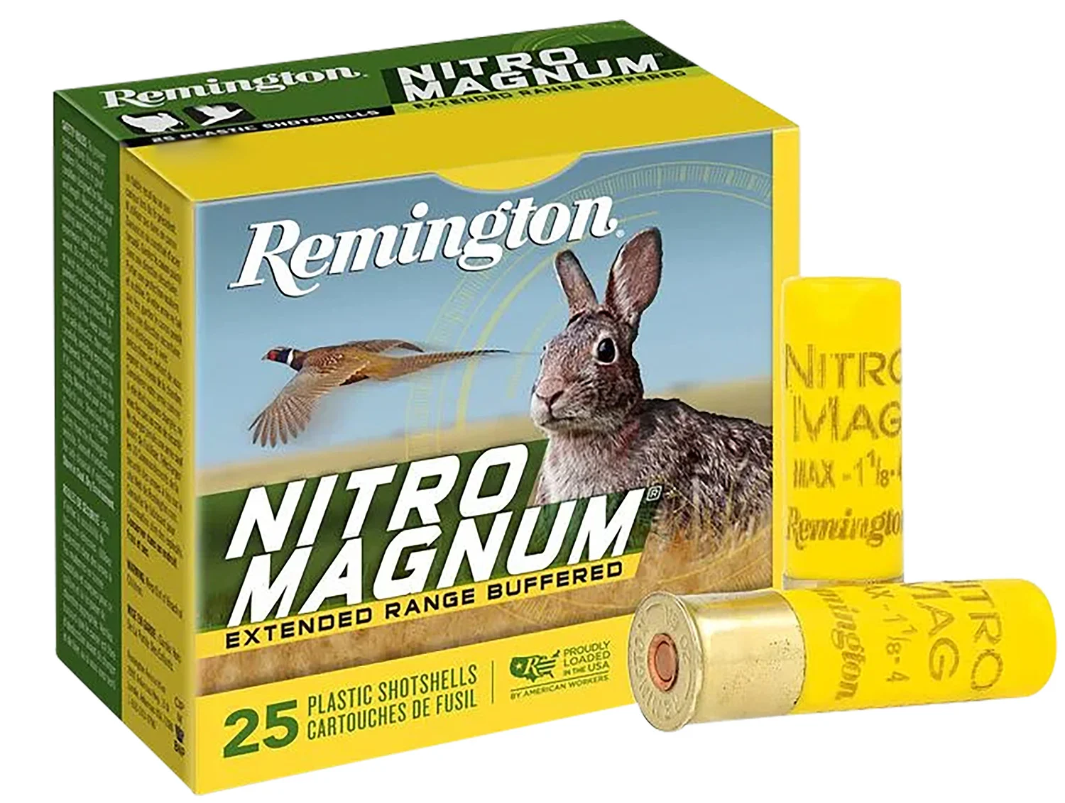 Remington Ammunition 20674 Nitro Magnum 20Gauge 3" 1 1/4oz 6Shot 25 Per Box/10 Case