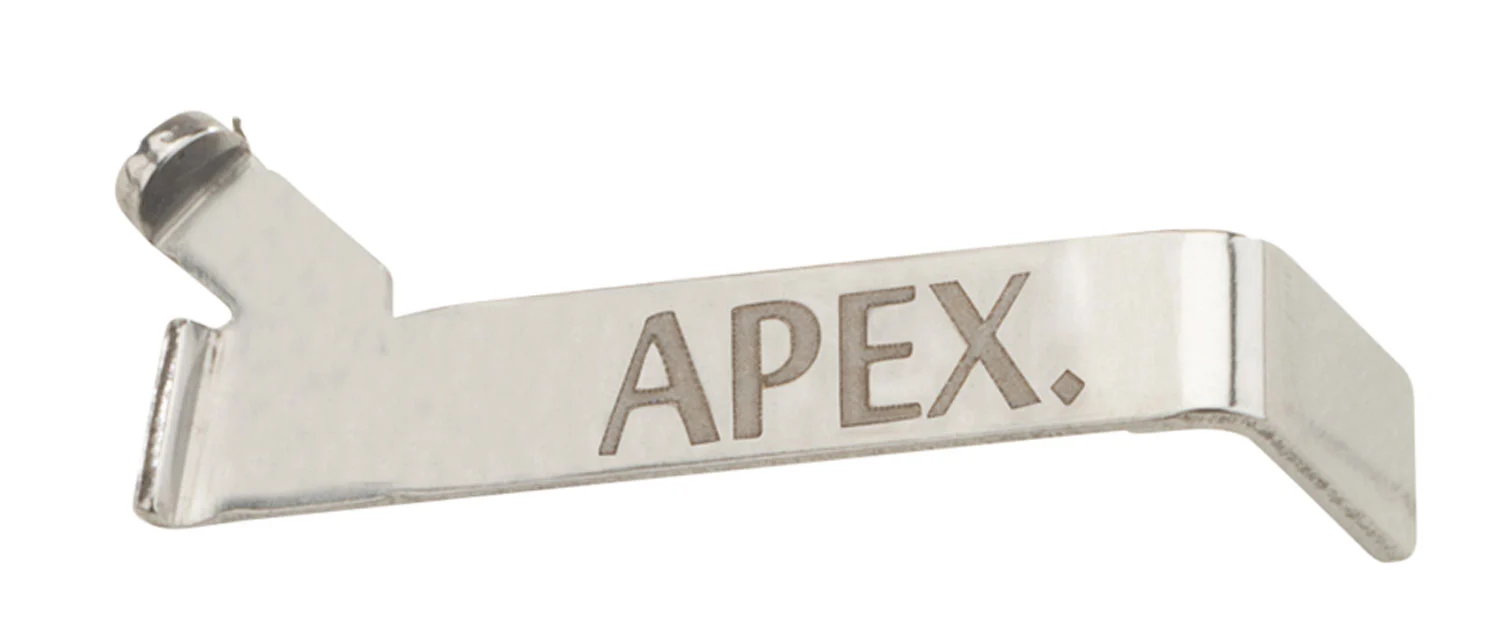 Apex Tactical 102103 Performance Connector Compatible w/Glock Pistol, Silver Metal