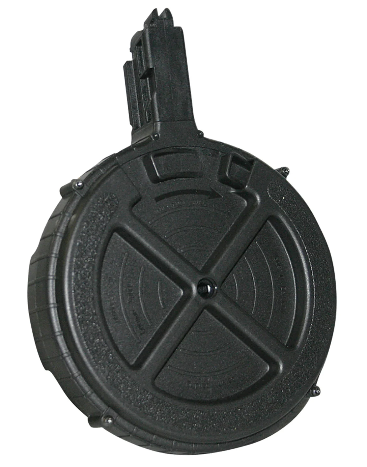 GSG GERMR110GSG16 GSG-16 110rd Rotary 22 LR Black Polymer