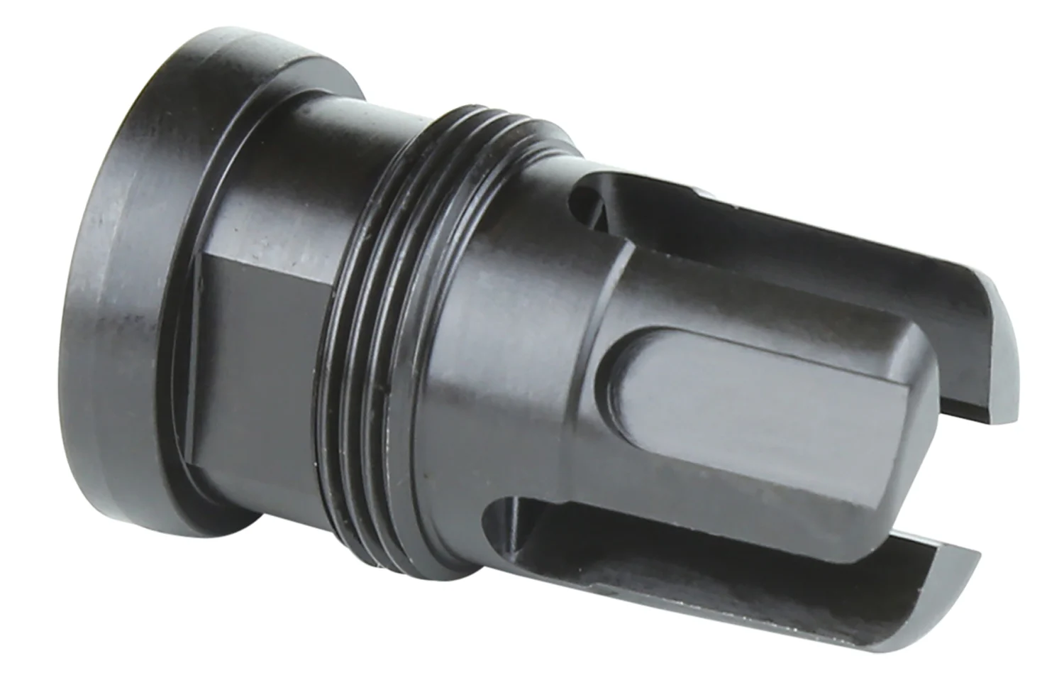 Griffin Armament TMMFH1228 Minimalist Taper Mount Flash Suppressor Black 17-4 Stainless Steel with 1/2"-28 tpi Threads, 1.80" OAL & 1.07" Diameter for 5.56x45mm NATO