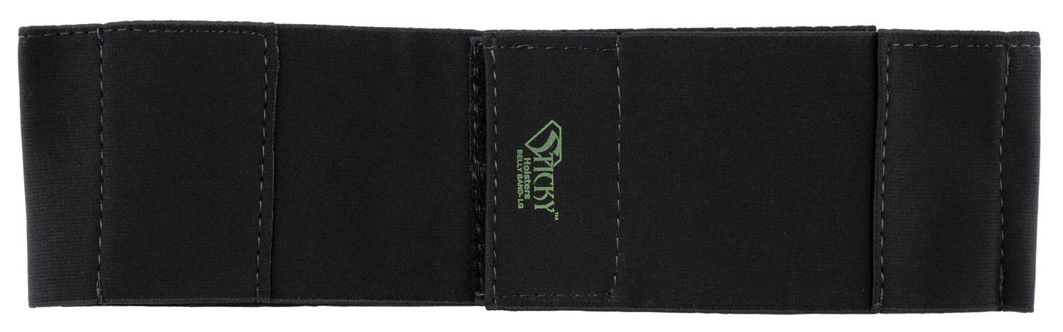 Sticky Holsters BBLG Belly Band Black Large Elastic 37"-58"