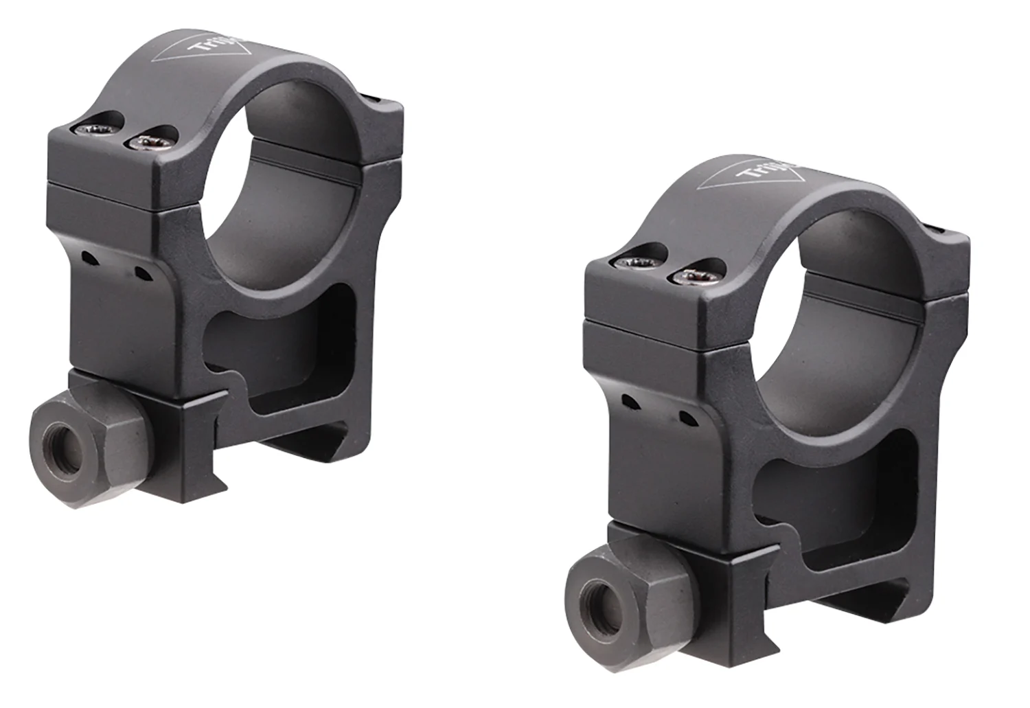 Trijicon AC22006 Riflescope Rings Black Hardcoat Anodized 1" Extra High