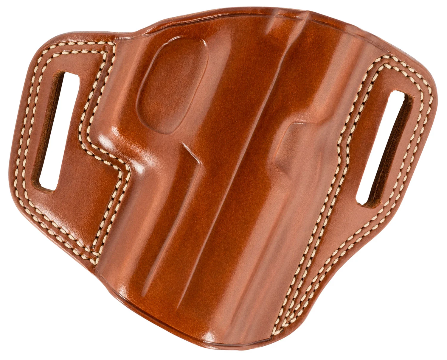 Galco CM822 Combat Master OWB Tan Leather Belt Slide Fits Sig P320 Compact Fits Sig P320X Compact Fits Sig M18 Right Hand