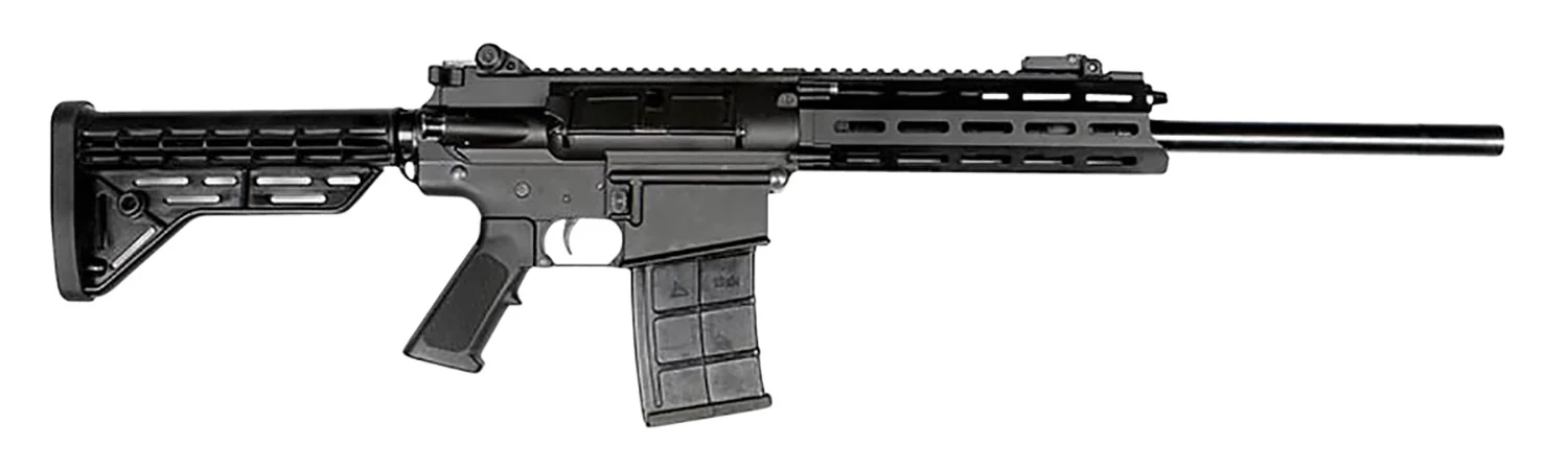 JTS Shotgun M12AR M12AR 12 Gauge Semi-Auto 3" 5- 2.75" Shells, 18.70" Black Steel Barrel, Black Receiver w/Picatinny Rail, Black Synthetic Stock, M-LOK Forend, Black Polymer Grip