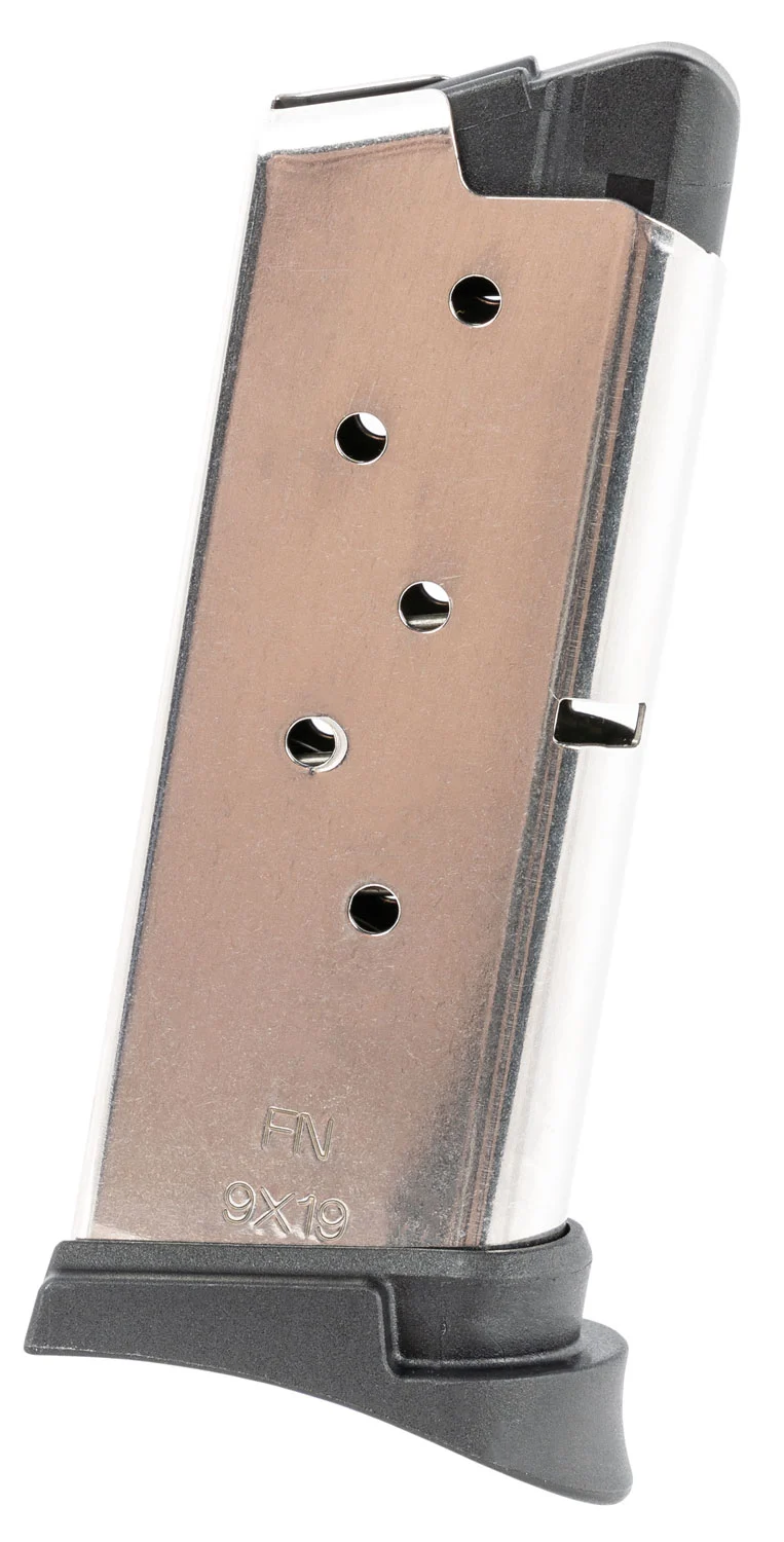 FN 20100262 503 6rd 9mm Luger Stainless/Black