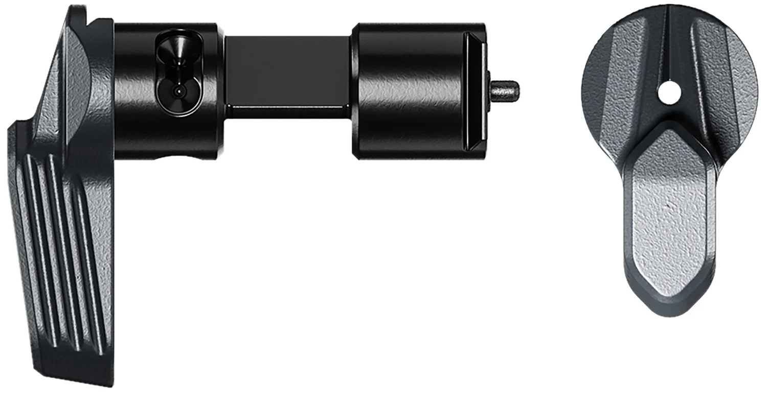 Radian Weapons R0567 Talon 45/90 Ambi Safety, Radian Gray, Fits Mil-Spec AR-15/AR-10 Platform & Sig MCX/MPX