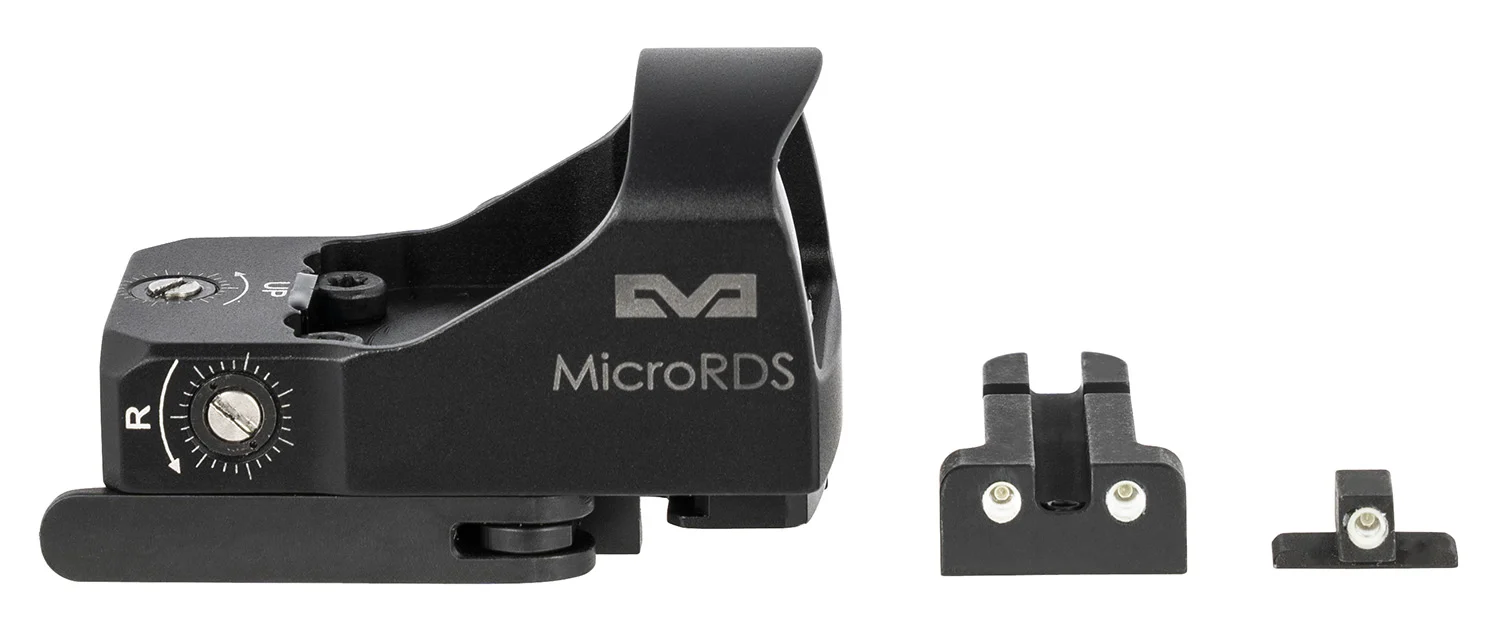 Meprolight USA 88070502 Micro RDS Black 1x 3 MOA Dot Reticle Fits Sig Sauer P226/P320 Pistol
