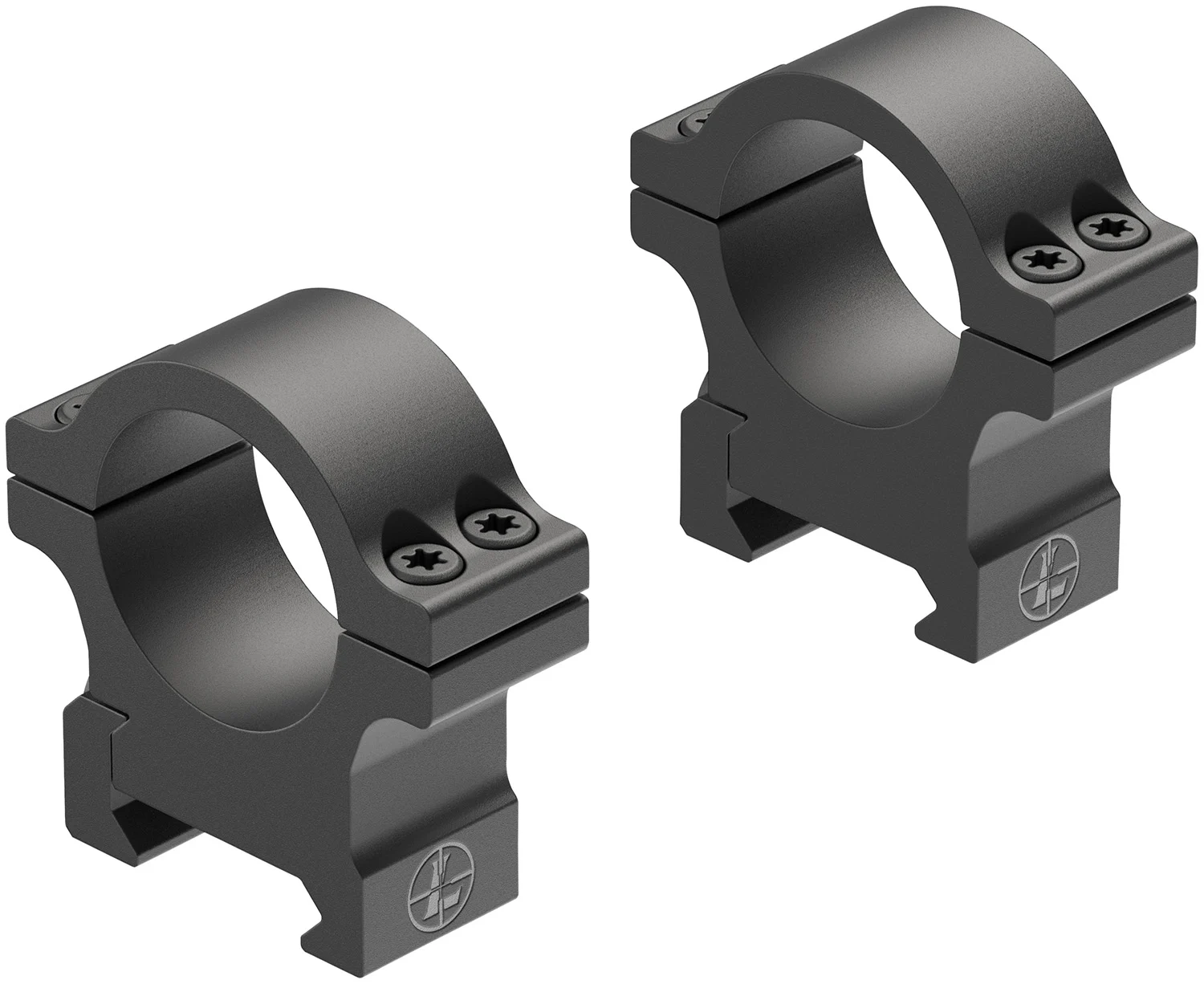 Leupold 180944 Open Range Cross-Slot Matte Black 1" Medium