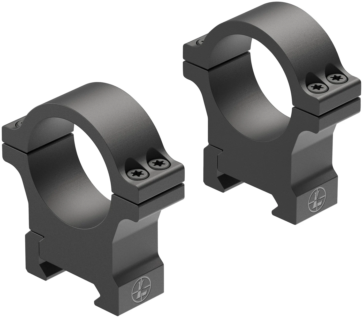 Leupold 180948 Open Range Cross-Slot Matte Black 30mm High