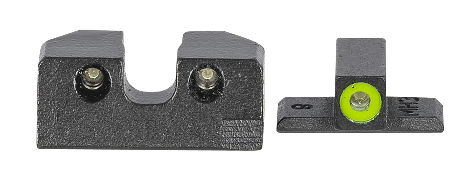 Meprolight USA 401103111 Hyper-Bright Green Tritium Green Outline Front Sight-Green Tritium Black Outline Rear Sig Sauer P-Series