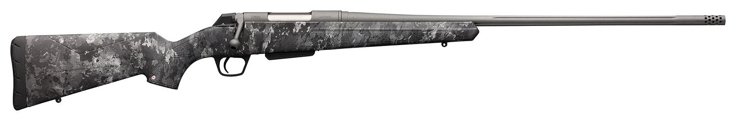 Winchester Guns N35776299 XPR Extreme Hunter 6.8 Western 3+1 Cap 24" MB Tungsten Gray Cerakote Rec TrueTimber Midnight Stock Right Hand with MOA Trigger System (Full Size) No Sights