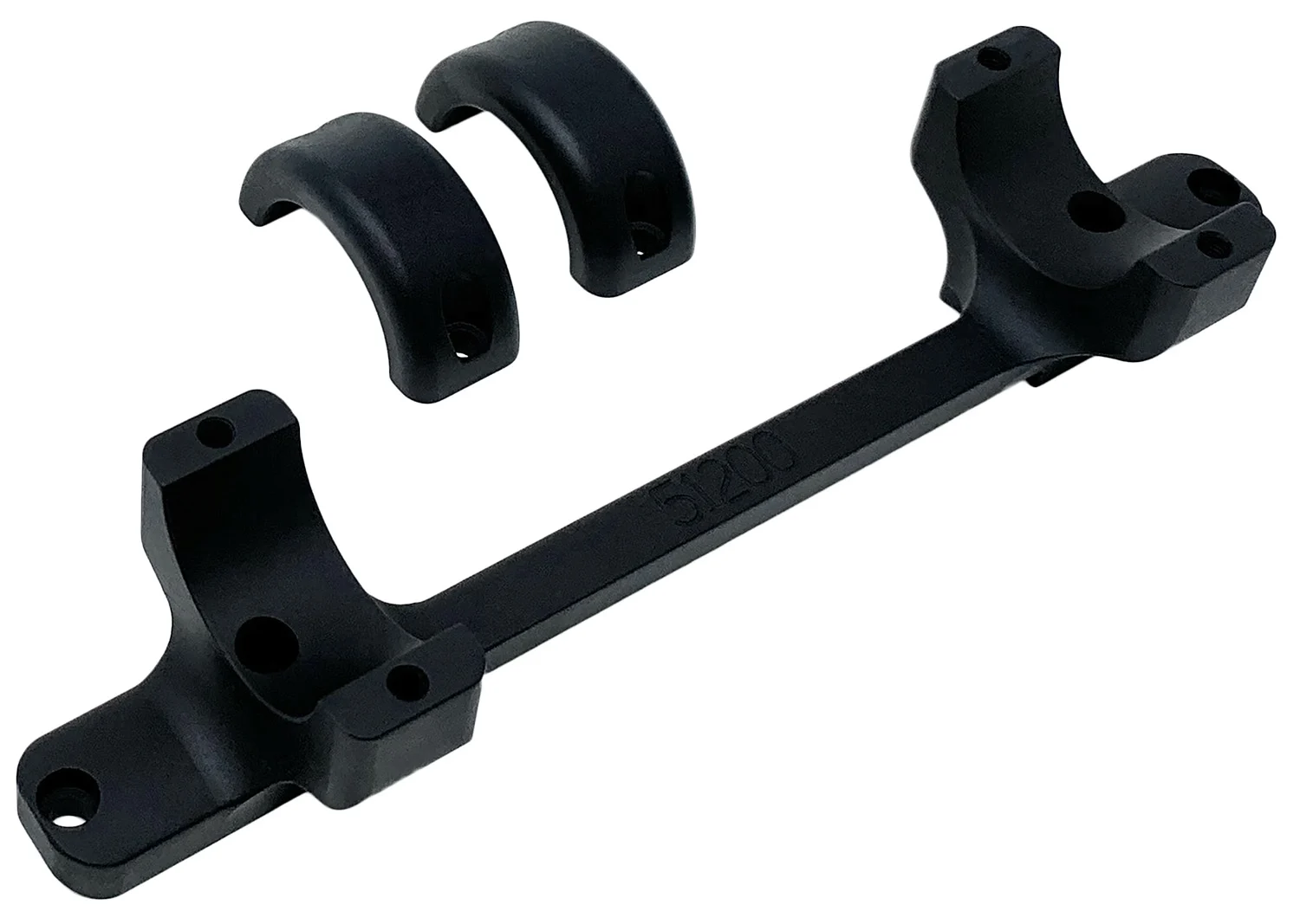 DNZ L51200 Game Reaper-Savage Scope Mount/Ring Combo Matte Black 1"