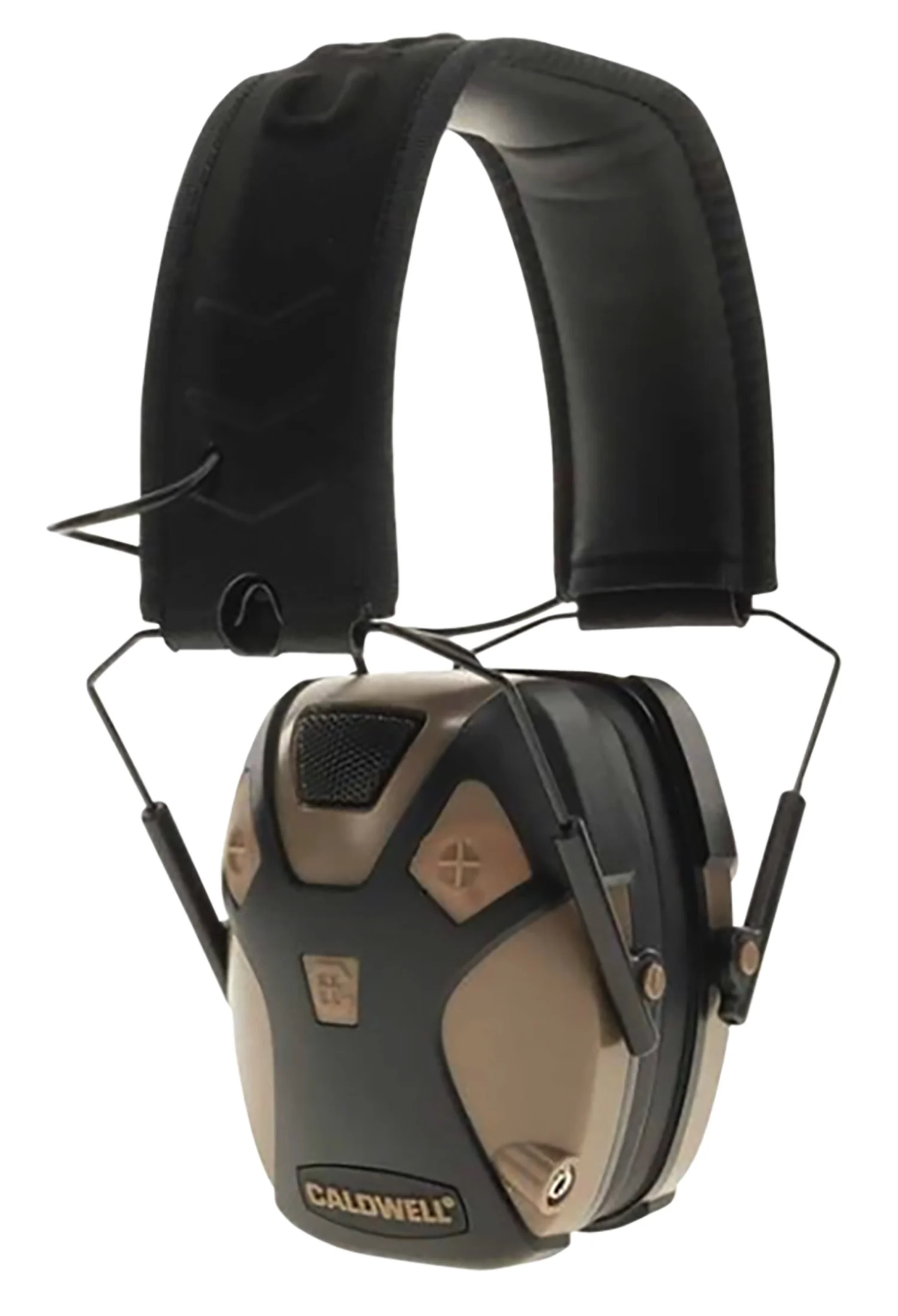 Caldwell 1099603 E-Max Pro 23 dB Over the Head Flat Dark Earth/Black