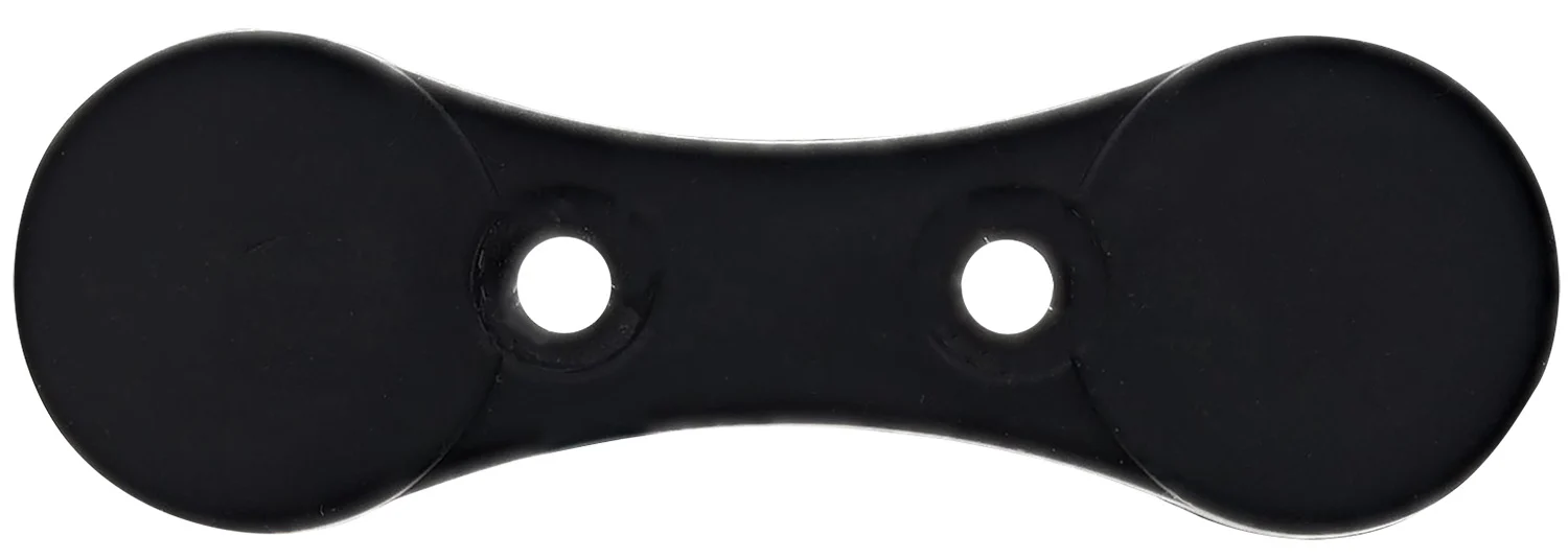 Lockdown 222501 Gun Concealment Magnet Black Metal Holds 1 Handgun