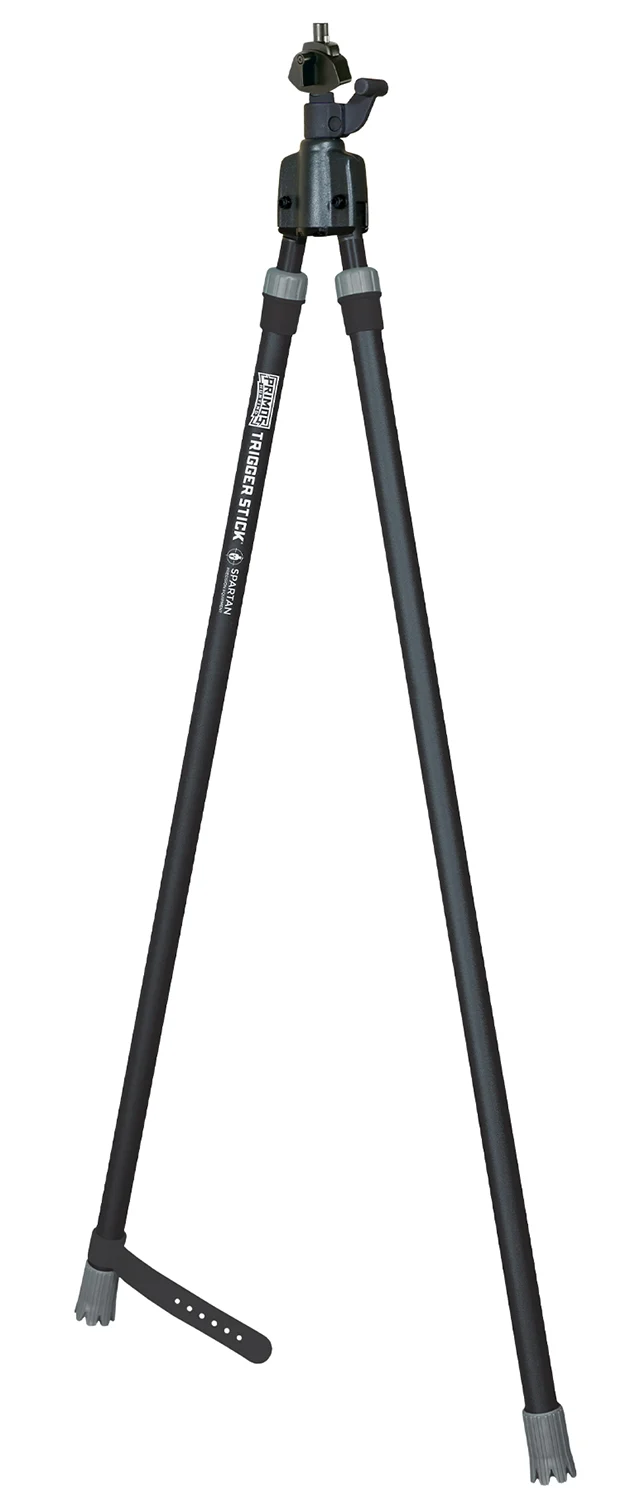 Primos 65830 Trigger Stick Tall 33"-65", Black, Spartan Precision Magnetic Attachment System