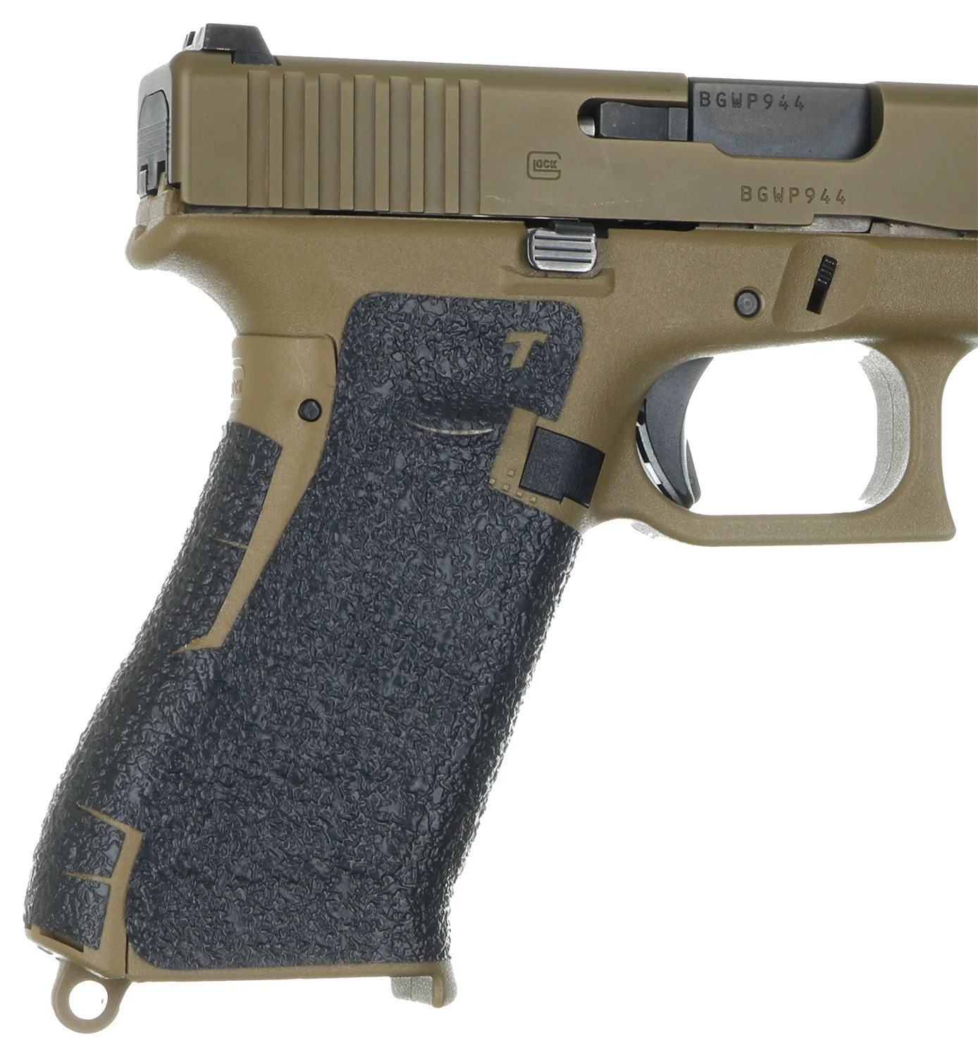Talon Grips EV01R Adhesive Grip Textured Black Rubber, Fits Full-Size Glock Gen 5