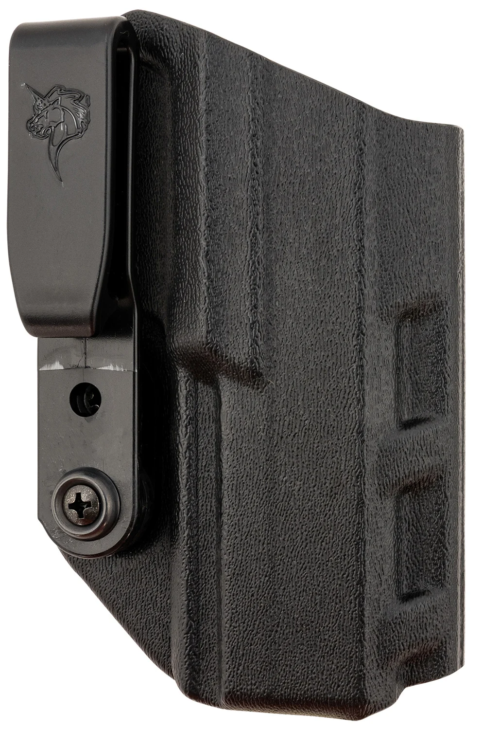 DeSantis Gunhide 137KJ0XZ0 Slim-Tuk IWB Black Kydex, Compatible w/Springfield Echelon, Fits 4.50" Barrel, Belt Clip Mount Ambidextrous