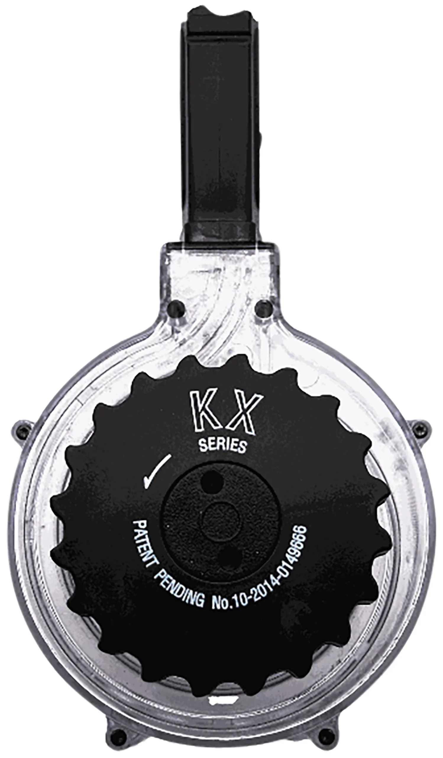 Kci Usa Inc KCIMZ036 AR-15 50rd Drum 5.56x45mm NATO Clear Polymer