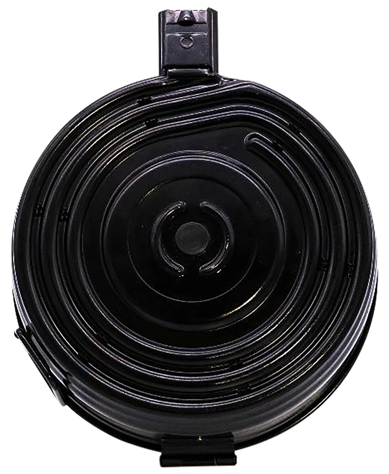 Kci Usa Inc KCIMZ004S AK-47 75rd Drum 7.62x39mm Black Steel Fits AK-47/AKM Platform